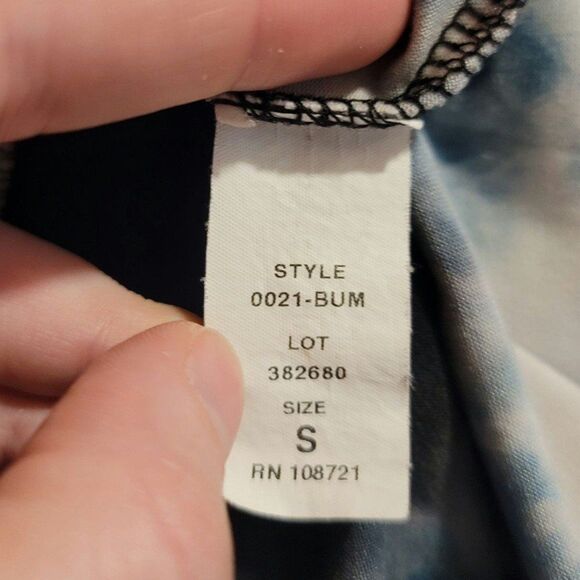 Ava Sam Blue Tie Dye Dress Size Small - Picture 4 of 9